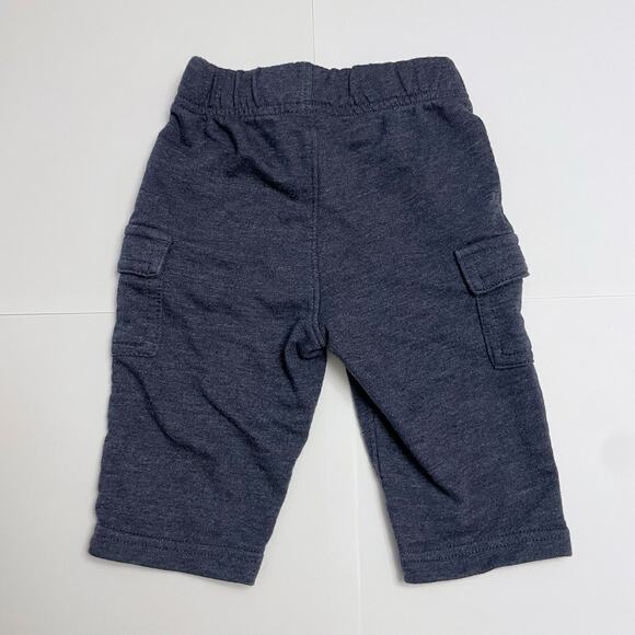 Jumping Beans Baby Sweatpants Navy Blue Cargo Pants Sweats Joggers Size 9 Months - Picture 2 of 7